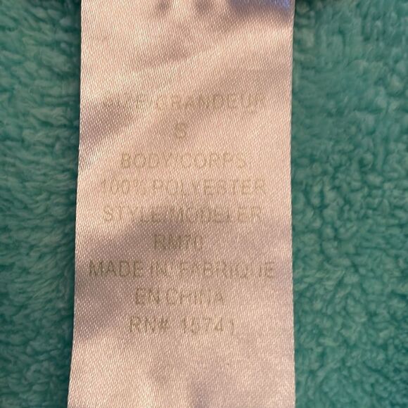 Karen Neuburger Embossed Zip-Front Robe - S - Picture 7 of 7